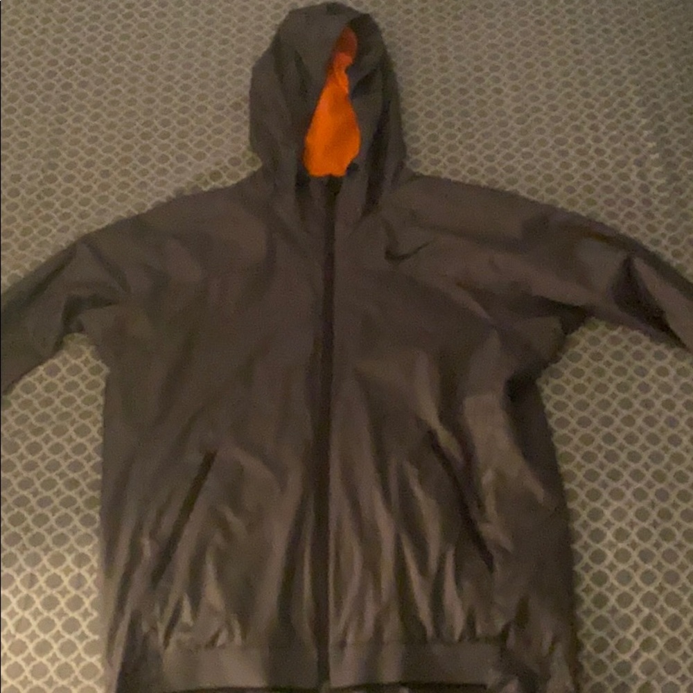 Nike dri fit zip up wind breaker